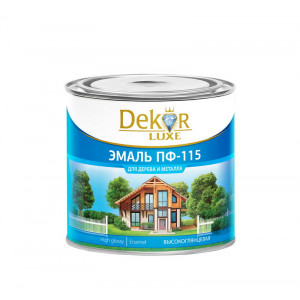 Эмаль ПФ-115 "DEKOR" голубая 0,4 кг - фото 1 - id-p216504745