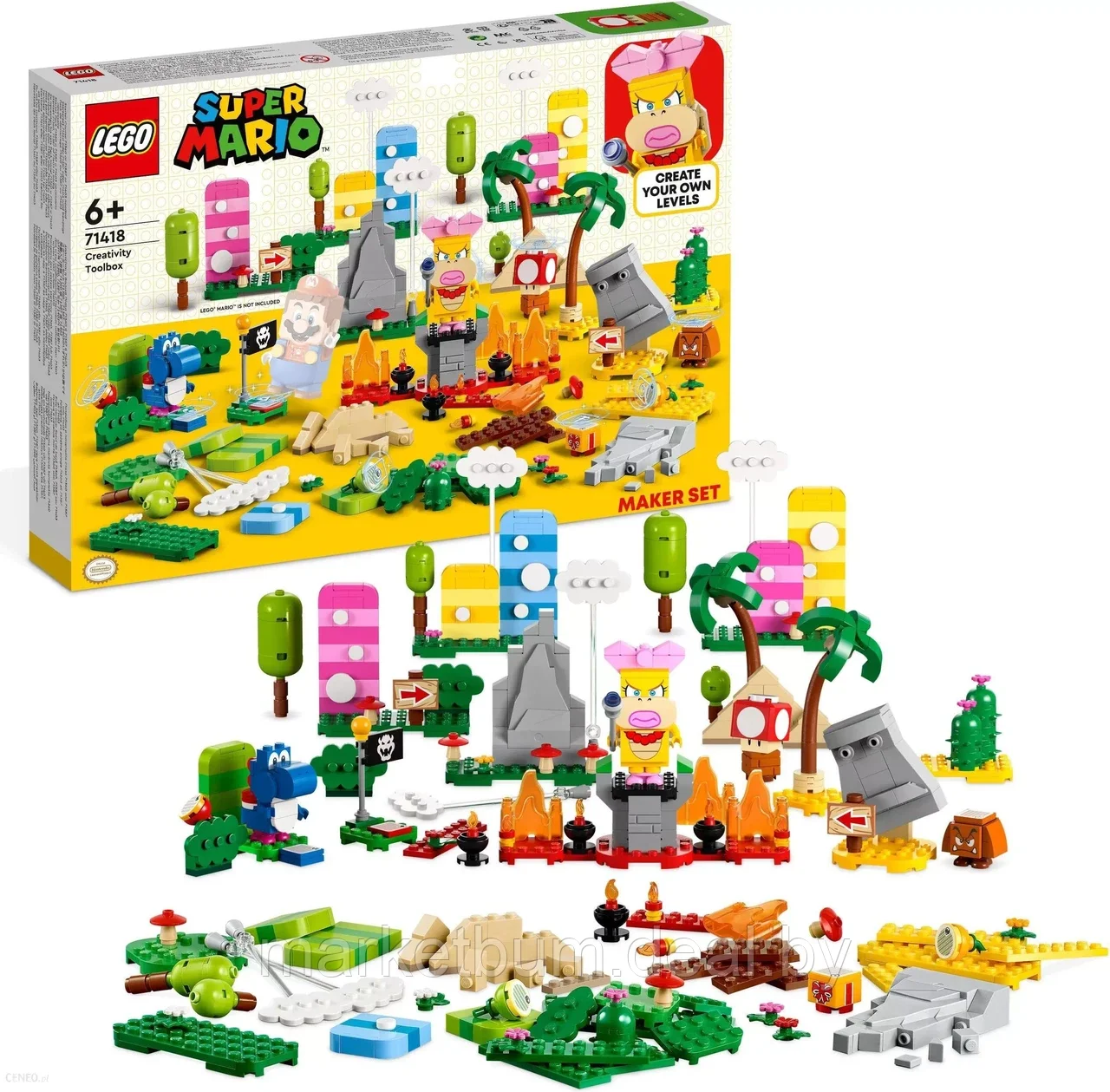 Конструктор LEGO Super Mario 71418 Набор для творчества «Коробка для творчества» - фото 1 - id-p216504791