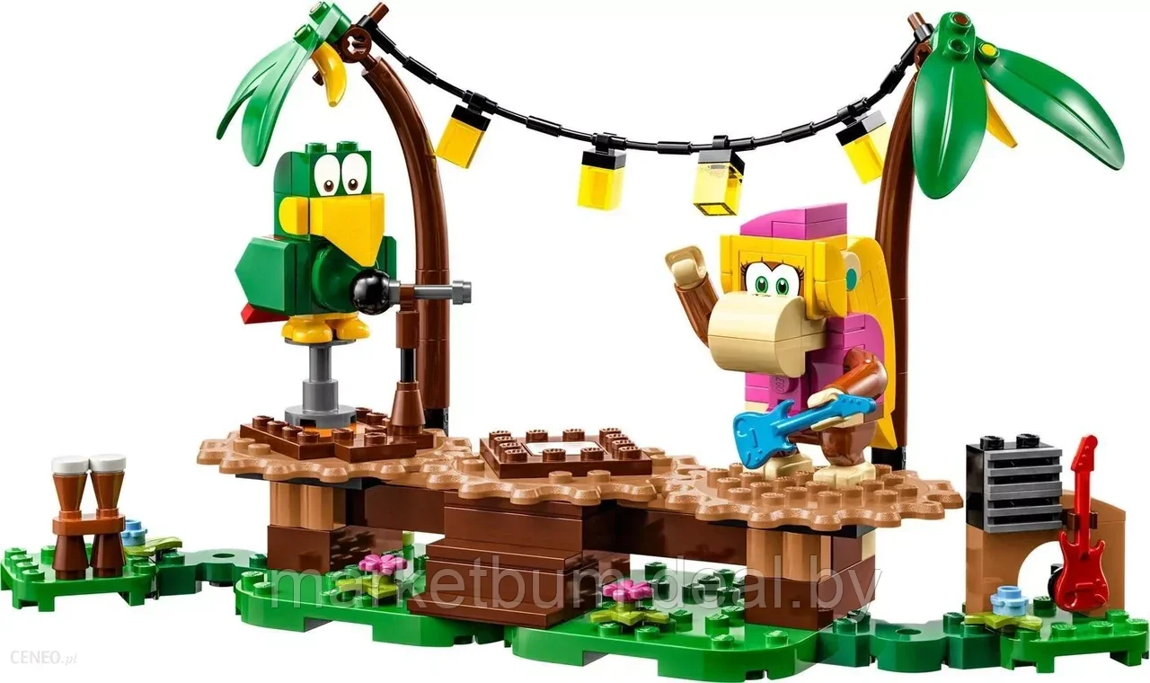 Конструктор LEGO Super Mario 71421 , «Концерт Дикси Конг в джунглях» - фото 2 - id-p216504963