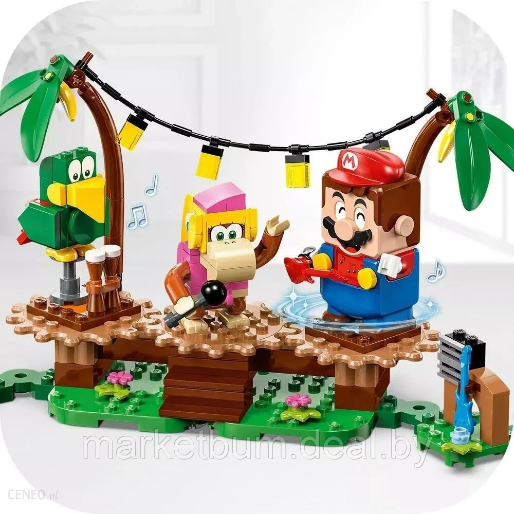 Конструктор LEGO Super Mario 71421 , «Концерт Дикси Конг в джунглях» - фото 6 - id-p216504963