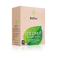 Пластины для стирки деликатных тканей BioTrim COCONUT, 38 шт.