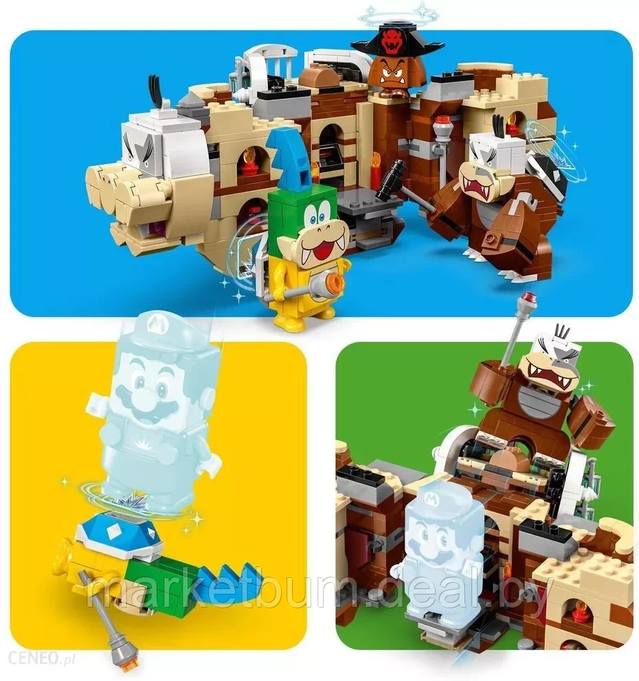 Конструктор LEGO Super Mario 71427 «Дирижабли Ларри и Мортона» - фото 6 - id-p216505572