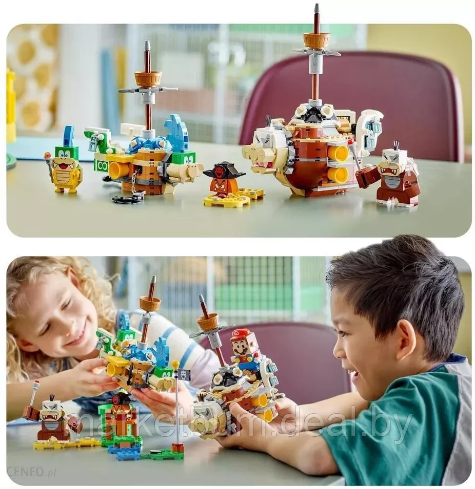 Конструктор LEGO Super Mario 71427 «Дирижабли Ларри и Мортона» - фото 10 - id-p216505572