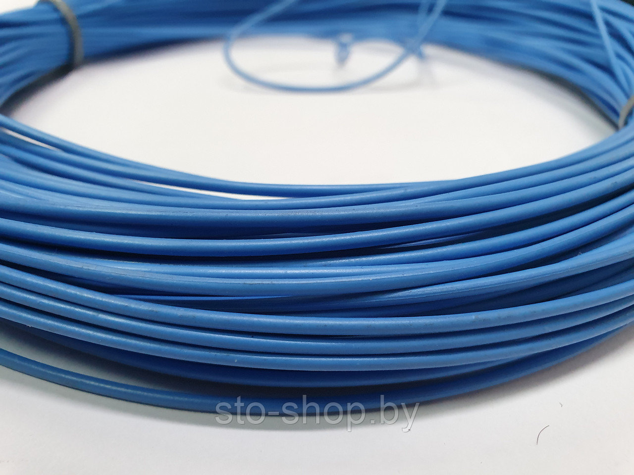 Провод ПВАМ 0,75 мм² гибкий теплостойкий голубой - фото 1 - id-p216505794