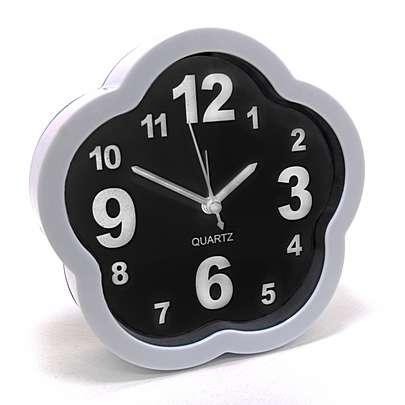 Кварцевые часы-будильник в форме нежного цветка - фото 1 - id-p216506043