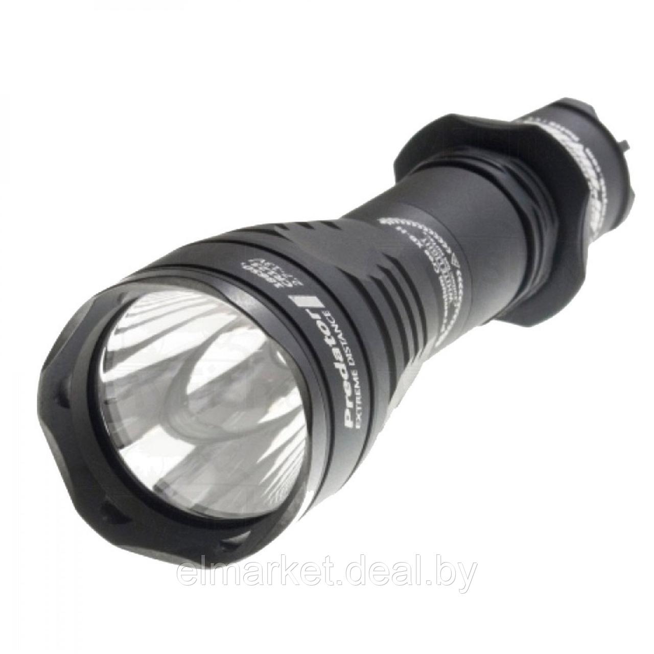 Фонарь Armytek Predator v3 XP-E2 (красный) черный