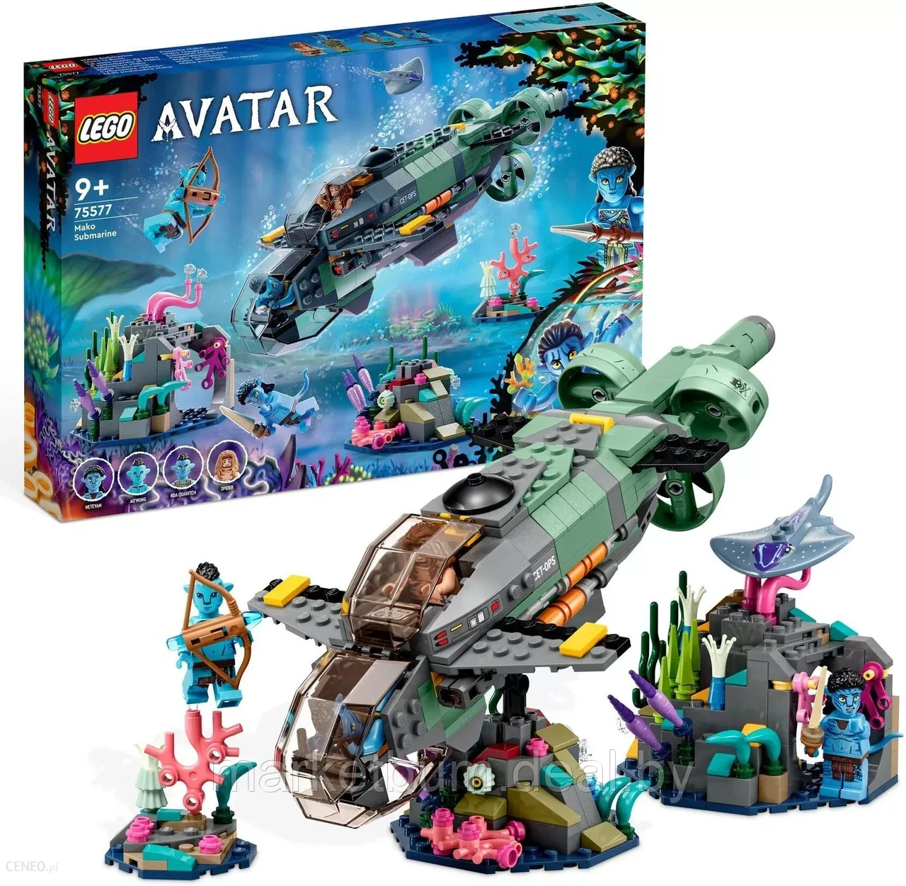 Конструктор LEGO Avatar 75577 Подводная лодка Мако - фото 1 - id-p216506015