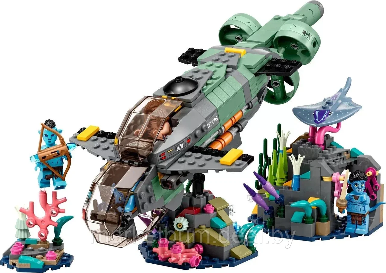 Конструктор LEGO Avatar 75577 Подводная лодка Мако - фото 5 - id-p216506015