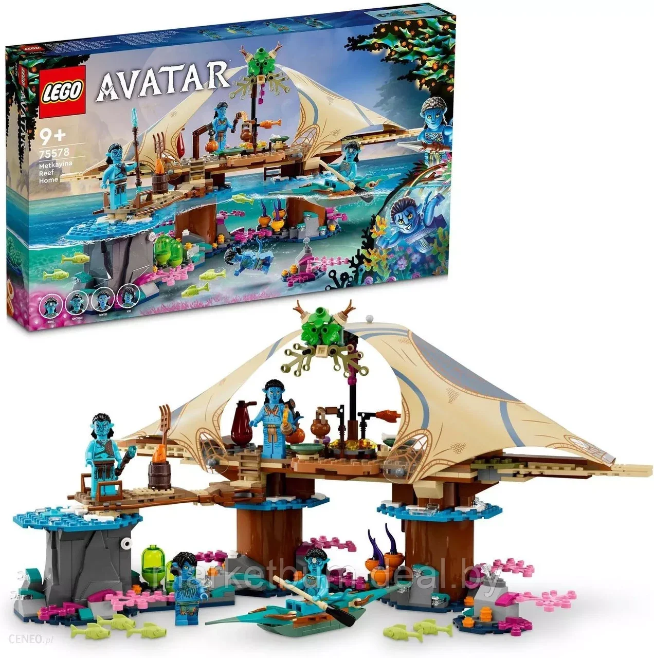 Конструктор LEGO Avatar 75578 Дом на рифе клана Меткайина - фото 1 - id-p216506046