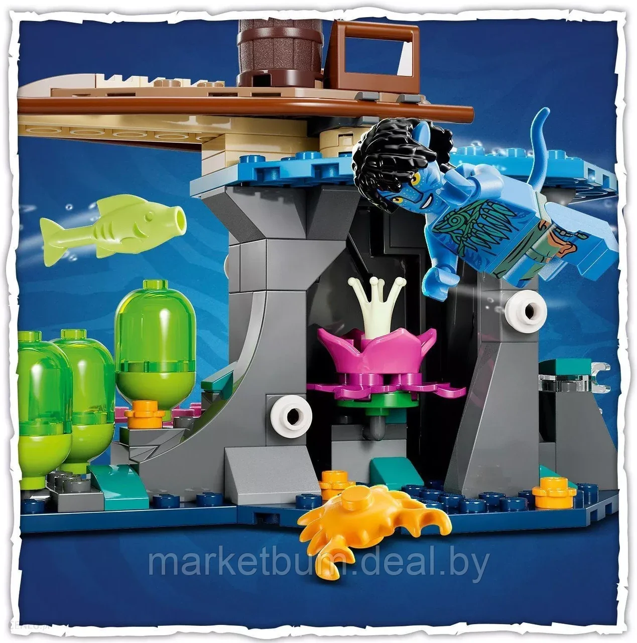Конструктор LEGO Avatar 75578 Дом на рифе клана Меткайина - фото 4 - id-p216506046