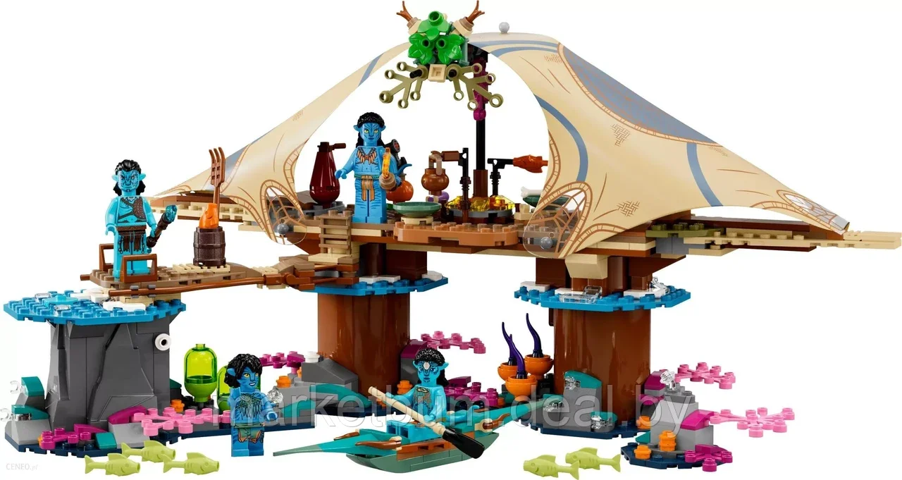 Конструктор LEGO Avatar 75578 Дом на рифе клана Меткайина - фото 2 - id-p216506046