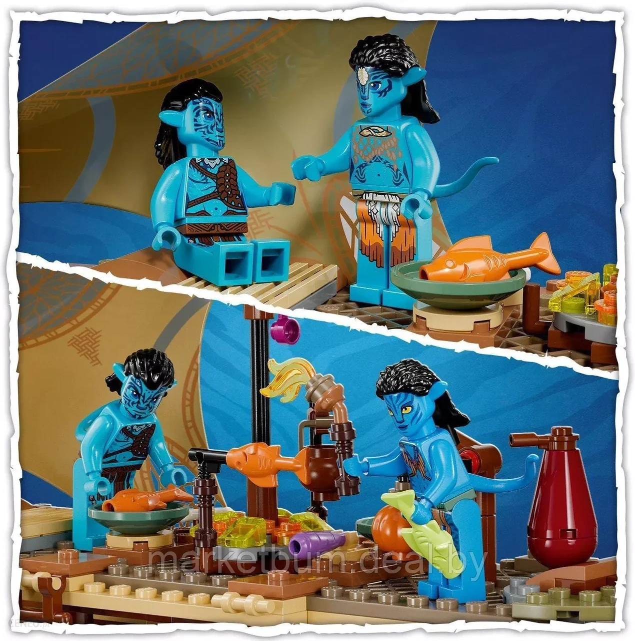 Конструктор LEGO Avatar 75578 Дом на рифе клана Меткайина - фото 5 - id-p216506046