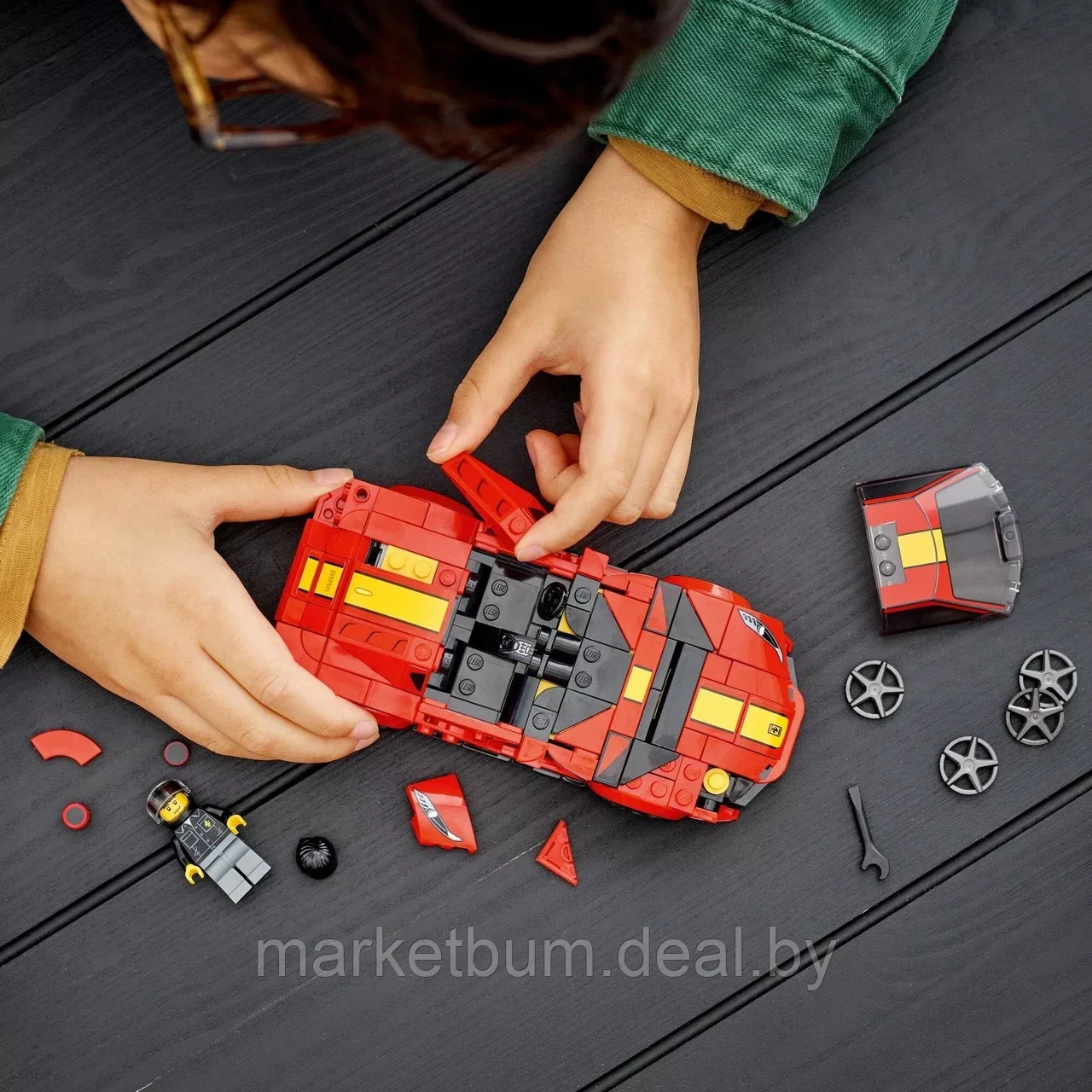 Конструктор LEGO Speed Champions 76914, Ferrari 812 Competizione - фото 9 - id-p216506345