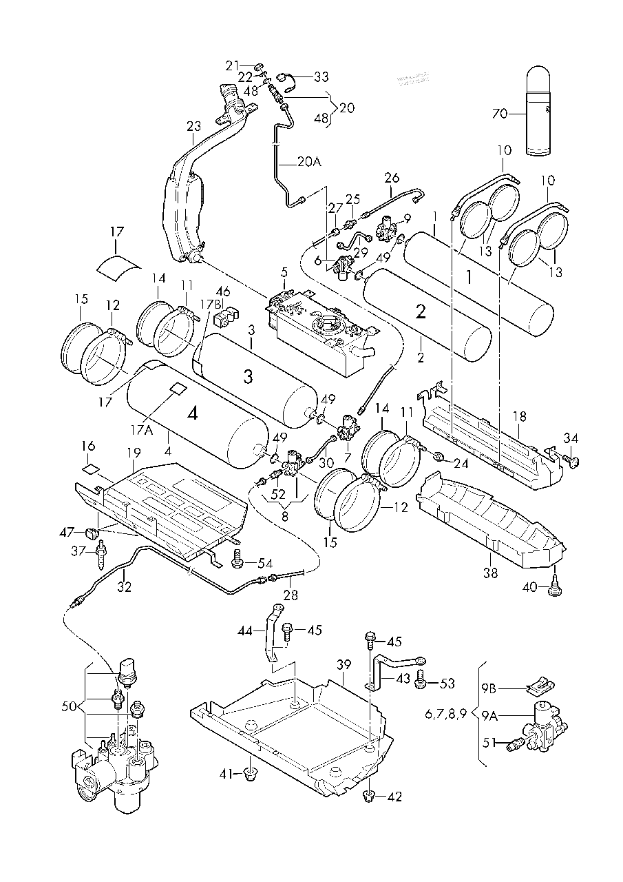 Cтяжной хомут Cтяжной хомут 1T0201655AE - фото 1 - id-p216506567