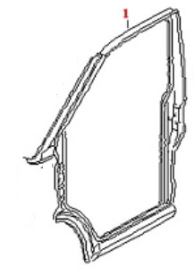 Панель кузовная VW T4 VAG 7D0810101C