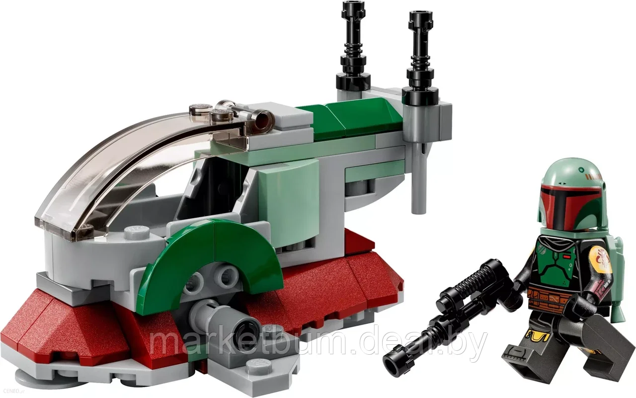 Конструктор LEGO Star Wars 75344, Микрокосмический истребитель Бобы Фетта - фото 3 - id-p216508194