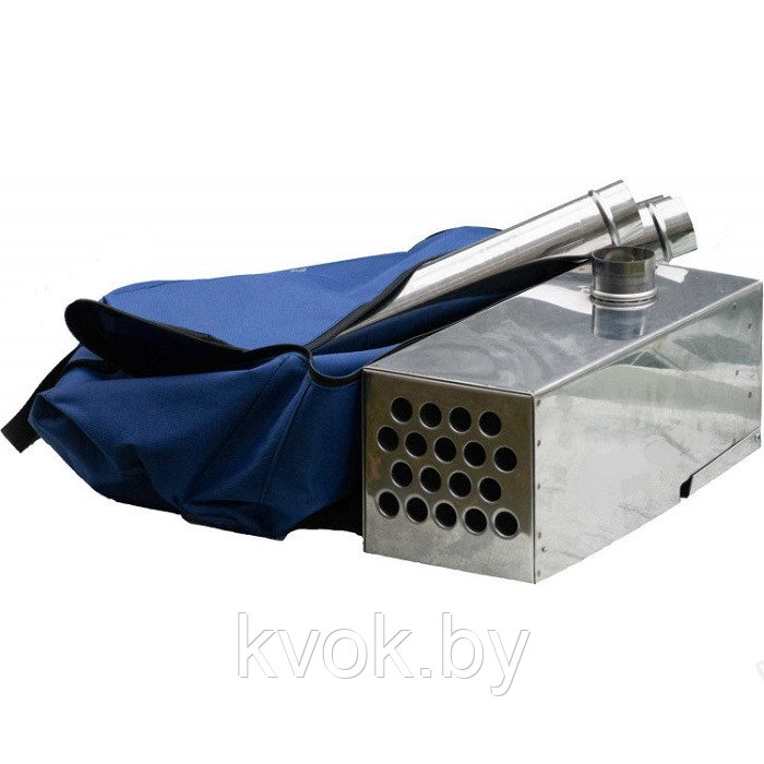 Теплообменник MANKO 1.6 кВт (18 труб) в сумке с тубами (3 шт.)