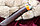 Охотничий нож Голова Зверя (Орел), деревянная лакированная ручка, фото 6