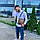 Мужская сумка-планшет через плечо Polo Videng тёмно-коричневый, фото 3
