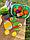 Детский игровой набор овощей и фруктов на липучках в корзинке 30 предметов, игрушечная еда для игры детей, фото 2