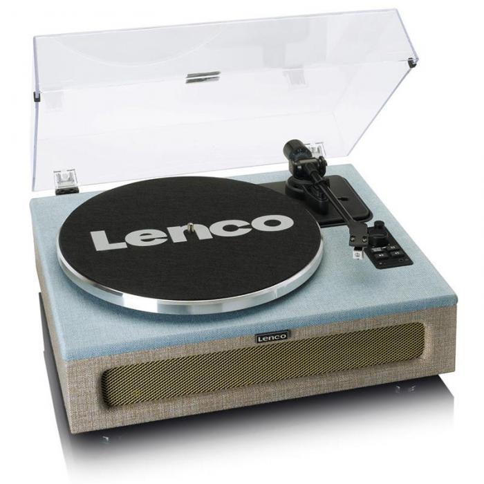 Виниловый проигрыватель для пластинок винила дисков Lenco LS-440Bubg - фото 1 - id-p216511873