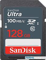 Карта памяти SanDisk Ultra SDXC SDSDUNR-128G-GN3IN 128GB