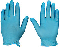 Перчатки нитриловые прочные одноразовые OfficeClean размер XL, 50 пар (100 шт.), голубые