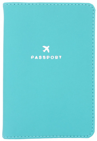 Обложка для паспорта OfficeSpace Journey 95*135 мм, бирюзовая - фото 2 - id-p216512091