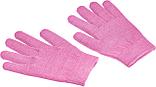Маска-перчатки увлажняющие гелевые многоразового использования, розовые, фото 3