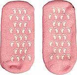 Маска-носки увлажняющие гелевые многоразового использования, розовые, фото 3