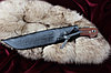 Нож Пчак с текстолитовой ручкой, с кожаным чехлом (средний), фото 6