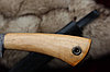 Нож Пчак с деревянной ручкой, с кожаным чехлом (средний), фото 5