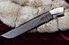 Нож Пчак с ручкой из белого рога Сайгака (средний), №2, фото 5