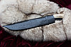 Нож Пчак с ручкой из белого рога Сайгака (малый), фото 7