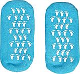 Маска-носки увлажняющие гелевые многоразового использования, голубые, фото 3