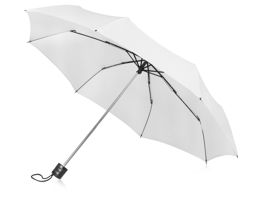 Зонт складной Columbus, механический, 3 сложения, с чехлом, белый - фото 1 - id-p216514109