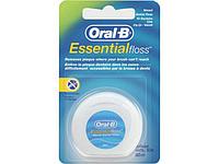 Нить зубная вощеная Essential мятная 50 м Oral-B