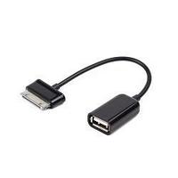 Gembird/Cablexpert A-OTG-AF30P-001 Кабель USB 2.0 OTG , USBAF/BM30pin, для планшетов Samsung, 0.15м, пакет