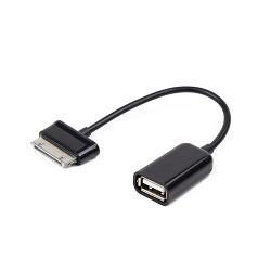 Gembird/Cablexpert A-OTG-AF30P-001 Кабель USB 2.0 OTG , USBAF/BM30pin, для планшетов Samsung, 0.15м, пакет - фото 1 - id-p216516881