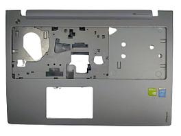 Верхняя часть корпуса (Palmrest) Lenovo IdeaPad Z510, серебристый (с разбора)