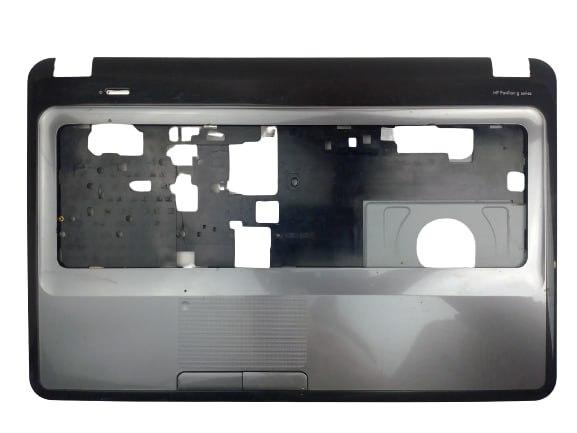 Верхняя часть корпуса (Palmrest) HP Pavilion G7-1000 с тачпадом, серо-черный (с разбора) - фото 1 - id-p215992438