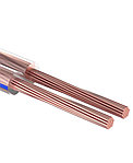 Кабель акустический 2х0,50мм² прозрачный Proconnect  BLUELINE 01-6203-6