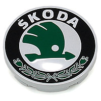 Заглушки-колпачки на литые диски Шкода Skoda 56 на 52мм