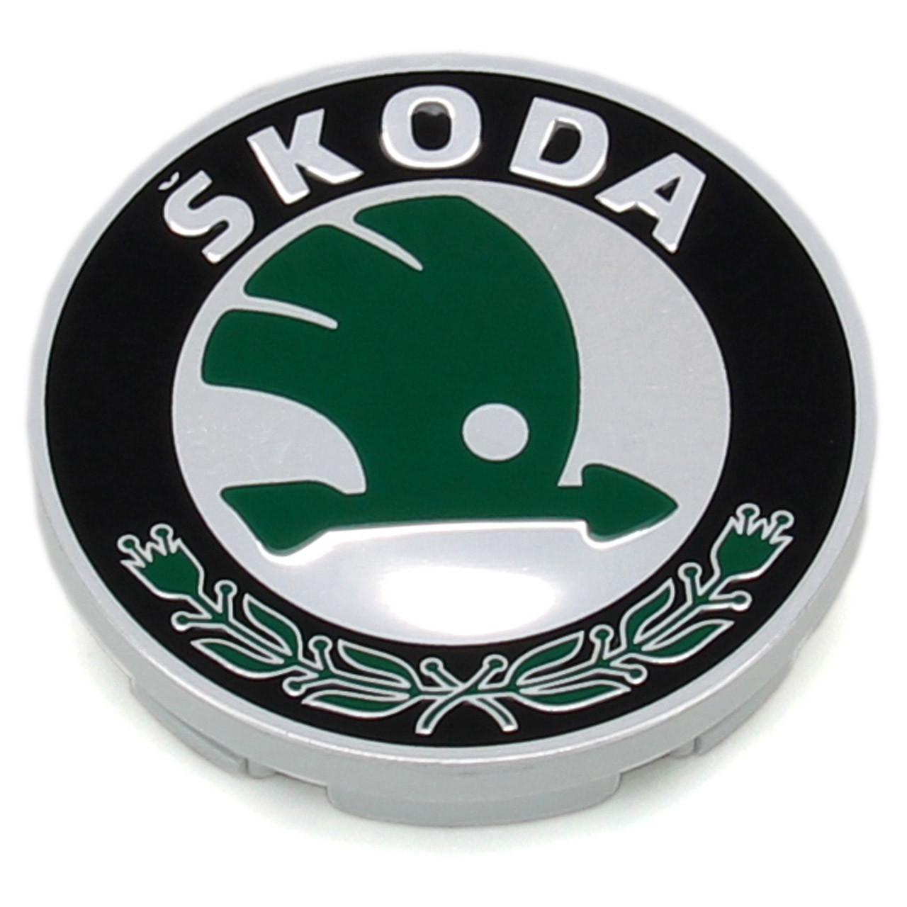 Заглушки-колпачки на литые диски Шкода Skoda 56 на 52мм - фото 1 - id-p216525345