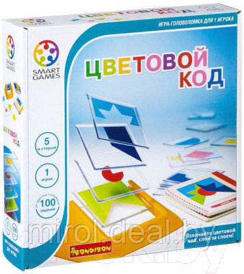 Игра-головоломка Bondibon Цветовой код / ВВ0352 - фото 1 - id-p216525595