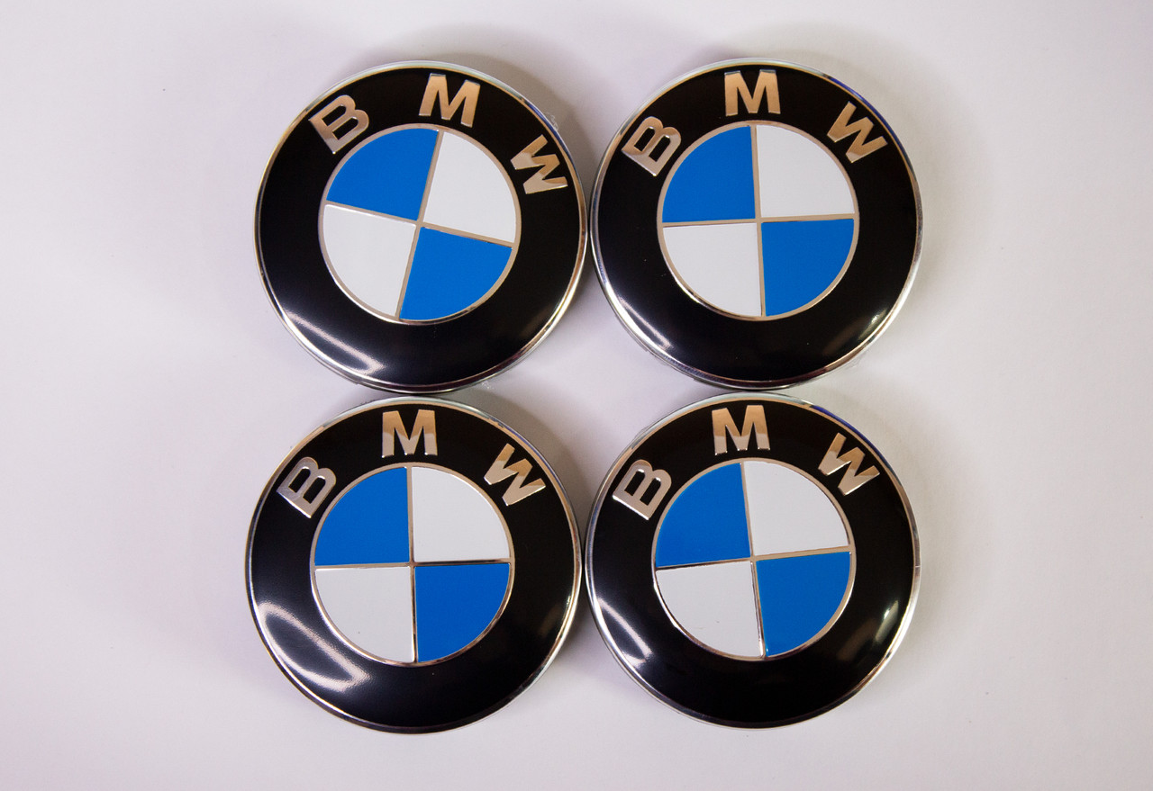 Колпачки на диски BMW Заглушки на колеса БМВ 68мм - фото 2 - id-p216531399