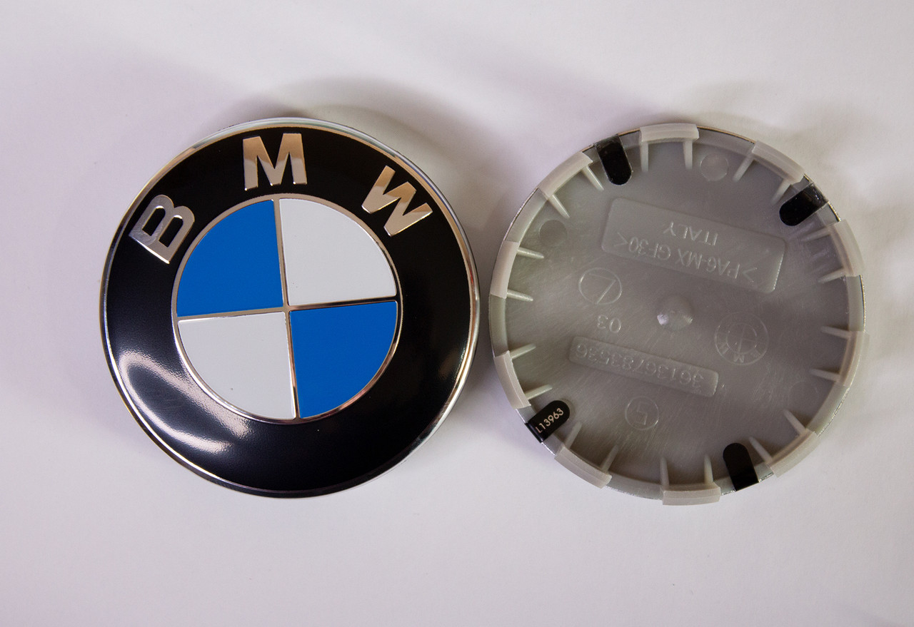 Колпачки на диски BMW Заглушки на колеса БМВ 68мм - фото 1 - id-p216531399