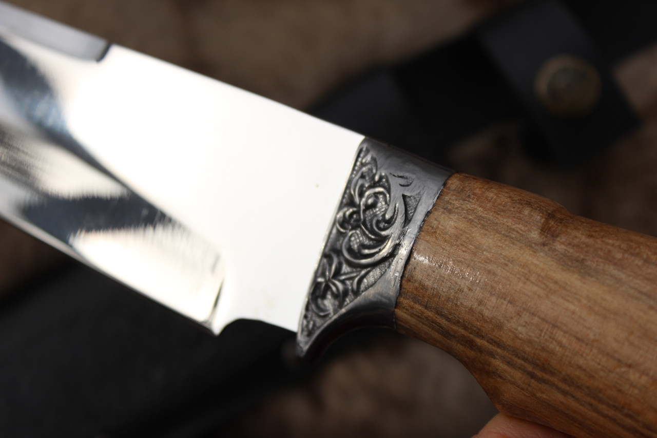 Охотничий нож Голова Зверя (Медведь), деревянная ручка - фото 2 - id-p216534441
