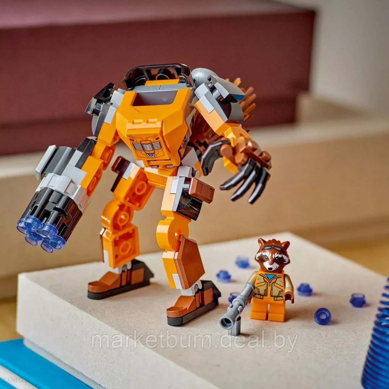 Конструктор LEGO Marvel 76243, Ракетный робот. - фото 7 - id-p216534641