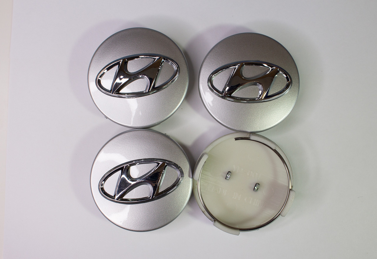 Заглушка-колпачок на литые диски колеса шины Hyundai 60 мм. Хендай - фото 5 - id-p216537047
